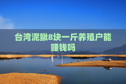 台湾泥鳅8块一斤养殖户能赚钱吗