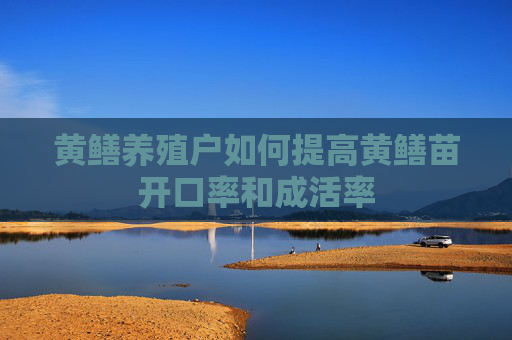 黄鳝养殖户如何提高黄鳝苗开口率和成活率