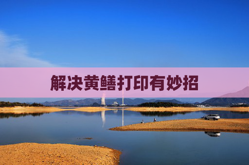 解决黄鳝打印有妙招