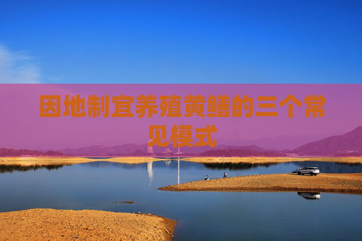 因地制宜养殖黄鳝的三个常见模式