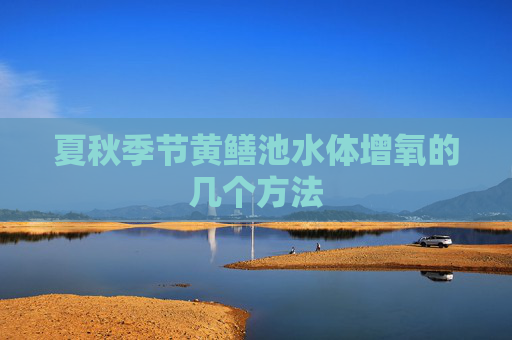 夏秋季节黄鳝池水体增氧的几个方法