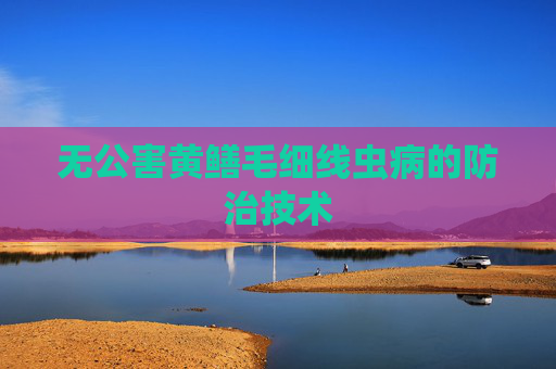无公害黄鳝毛细线虫病的防治技术