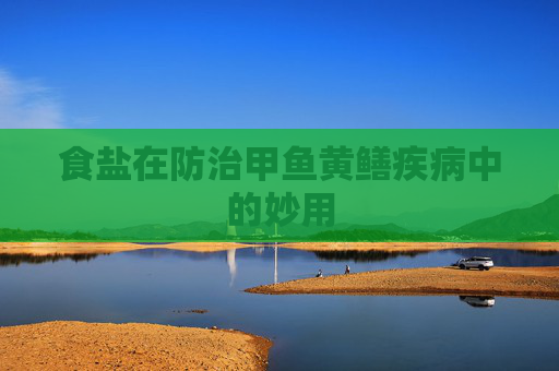 食盐在防治甲鱼黄鳝疾病中的妙用