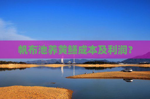帆布池养黄鳝成本及利润？