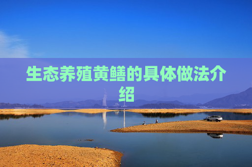 生态养殖黄鳝的具体做法介绍