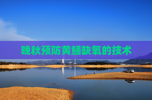 晚秋预防黄鳝缺氧的技术