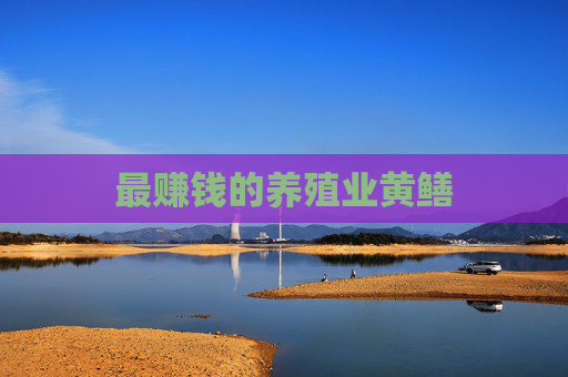 最赚钱的养殖业黄鳝 最赚钱的养殖业黄鳝