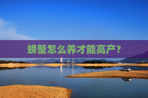 螃蟹怎么养才能高产?