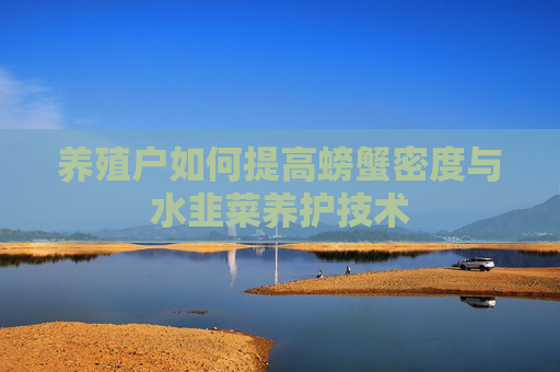 养殖户如何提高螃蟹密度与水韭菜养护技术
