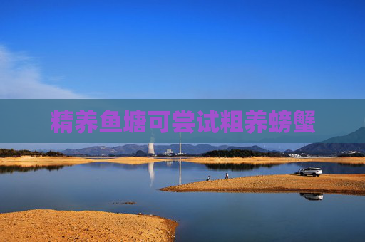 精养鱼塘可尝试粗养螃蟹
