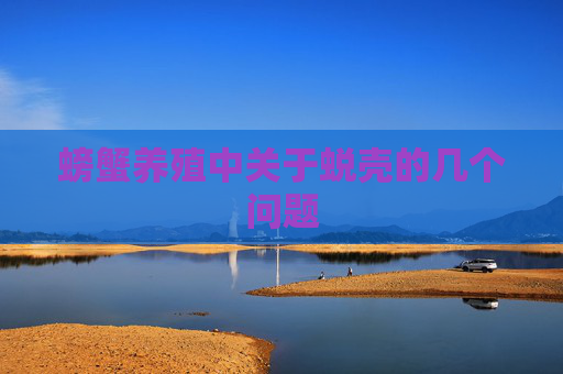 螃蟹养殖中关于蜕壳的几个问题