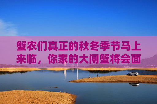 蟹农们真正的秋冬季节马上来临，你家的大闸蟹将会面临种种问题，一定要做好防范工作！