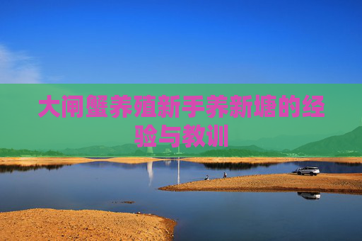 大闸蟹养殖新手养新塘的经验与教训 大闸蟹养殖新手养新塘的经验与教训