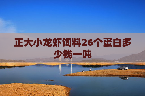 正大小龙虾饲料26个蛋白多少钱一吨