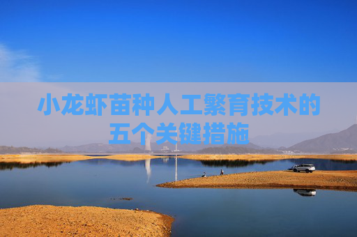 小龙虾苗种人工繁育技术的五个关键措施