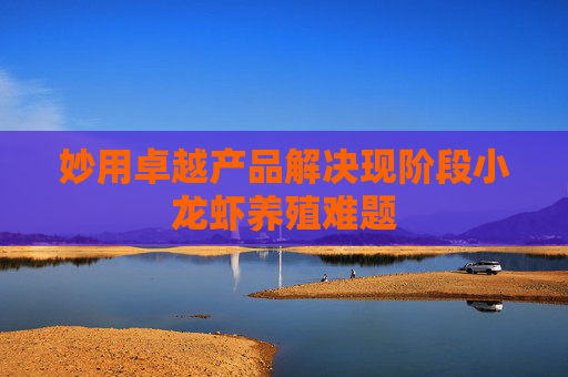 妙用卓越产品解决现阶段小龙虾养殖难题 妙用卓越产品解决现阶段小龙虾养殖难题