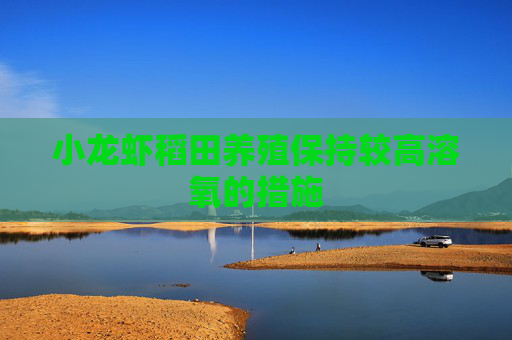 小龙虾稻田养殖保持较高溶氧的措施