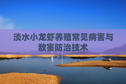 淡水小龙虾养殖常见病害与敌害防治技术