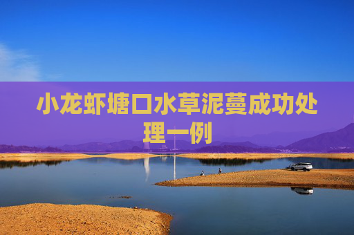 小龙虾塘口水草泥蔓成功处理一例