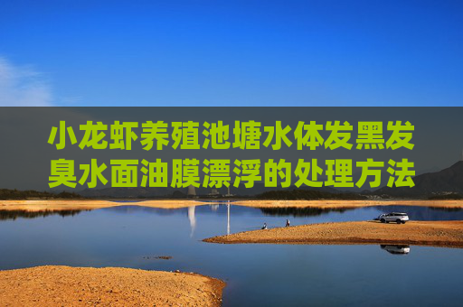 小龙虾养殖池塘水体发黑发臭水面油膜漂浮的处理方法
