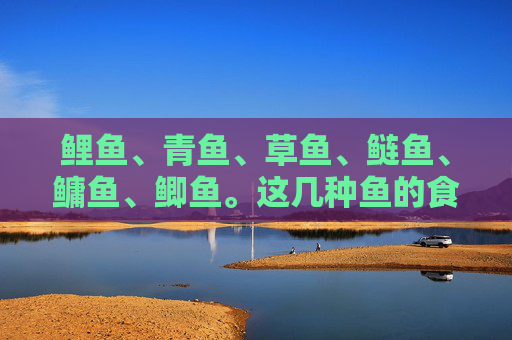 鲤鱼、青鱼、草鱼、鲢鱼、鳙鱼、鲫鱼。这几种鱼的食物是什么？哪种肉质好？口感好？适合什么烹饪方法？