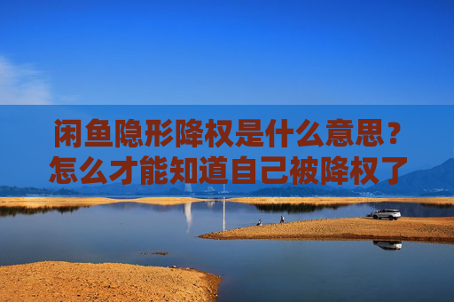 闲鱼隐形降权是什么意思？怎么才能知道自己被降权了？