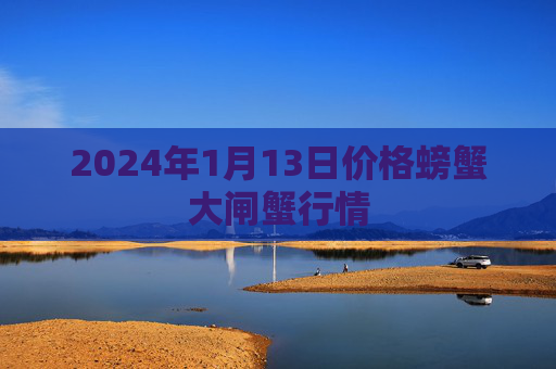 2024年1月13日价格螃蟹大闸蟹行情
