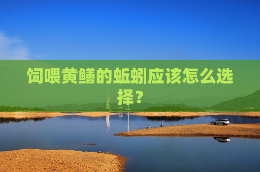 饲喂黄鳝的蚯蚓应该怎么选择？