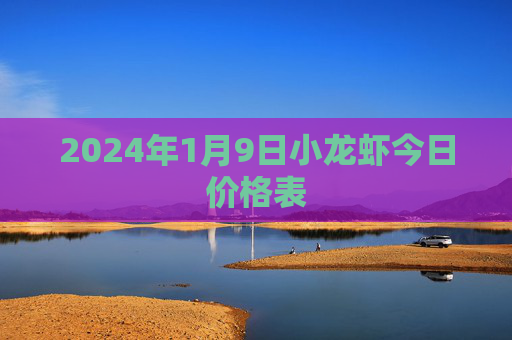 2024年1月9日小龙虾今日价格表