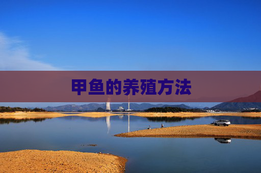 甲鱼的养殖方法