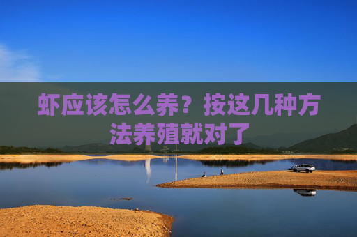 虾应该怎么养？按这几种方法养殖就对了