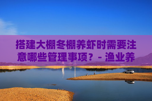 搭建大棚冬棚养虾时需要注意哪些管理事项？- 渔业养虾技巧