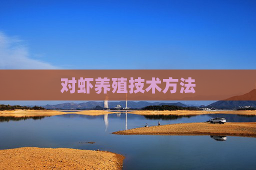 对虾养殖技术方法