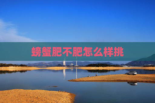 螃蟹肥不肥怎么样挑