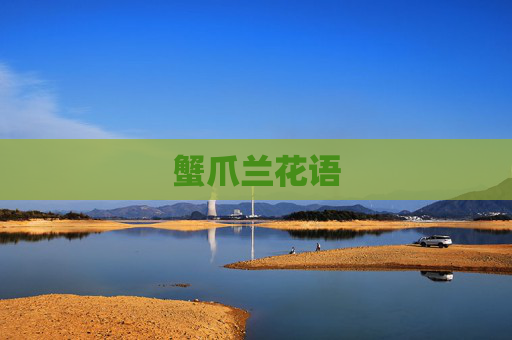 蟹爪兰花语