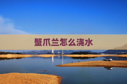 蟹爪兰怎么浇水