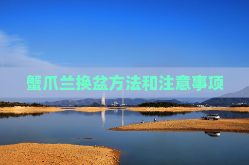 蟹爪兰换盆方法和注意事项