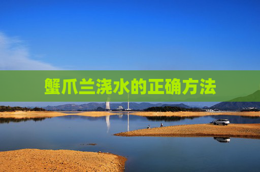 蟹爪兰浇水的正确方法