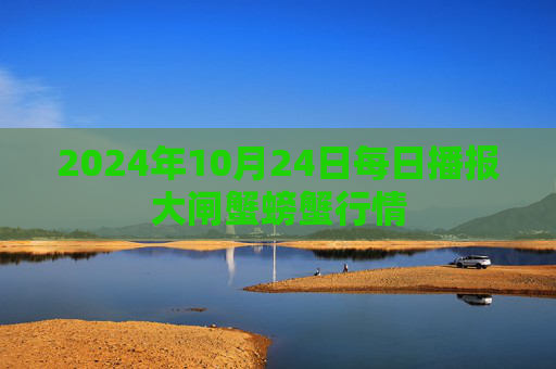 2024年10月24日每日播报大闸蟹螃蟹行情