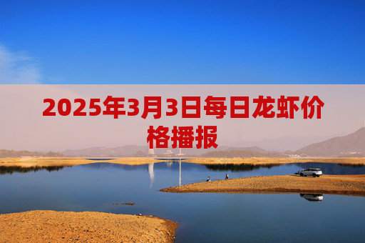 2025年3月3日每日龙虾价格播报