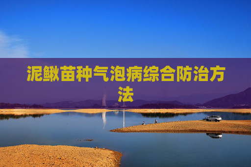 泥鳅苗种气泡病综合防治方法