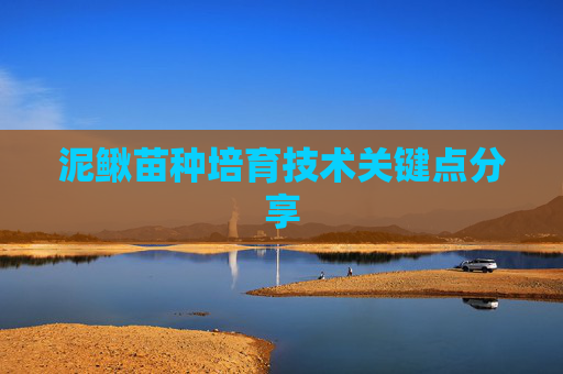 泥鳅苗种培育技术关键点分享