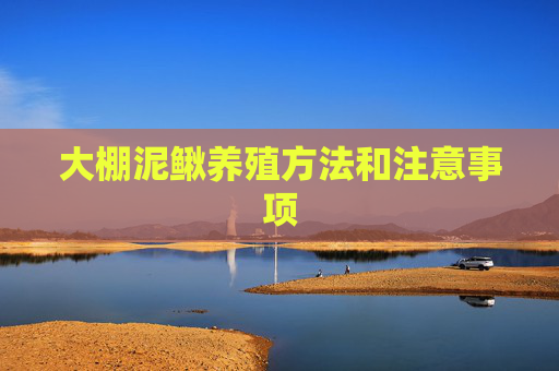 大棚泥鳅养殖方法和注意事项